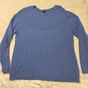 Talbots cable knit sweater
